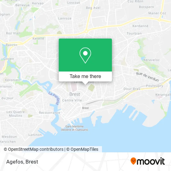 Agefos map