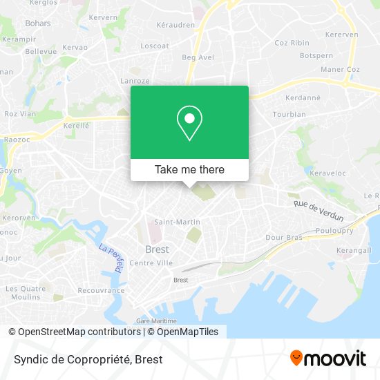 Syndic de Copropriété map