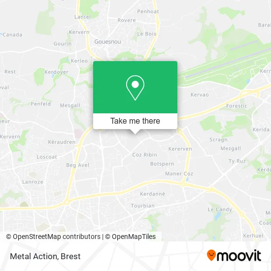Metal Action map