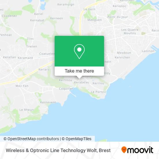 Wireless & Optronic Line Technology Wolt map