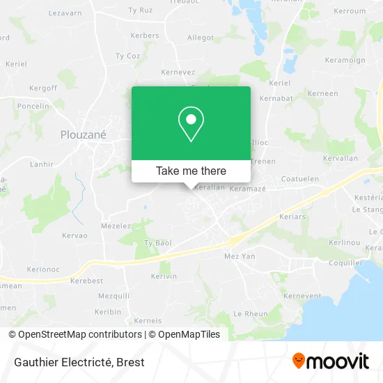 Gauthier Electricté map