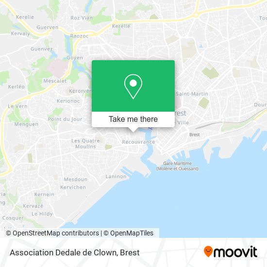 Association Dedale de Clown map