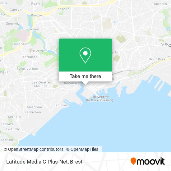 Latitude Media C-Plus-Net map