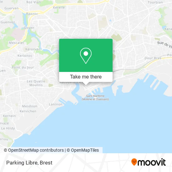 Parking Libre map