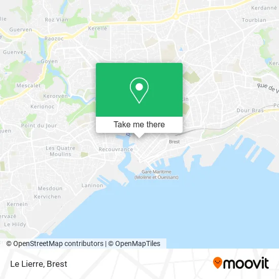 Le Lierre map