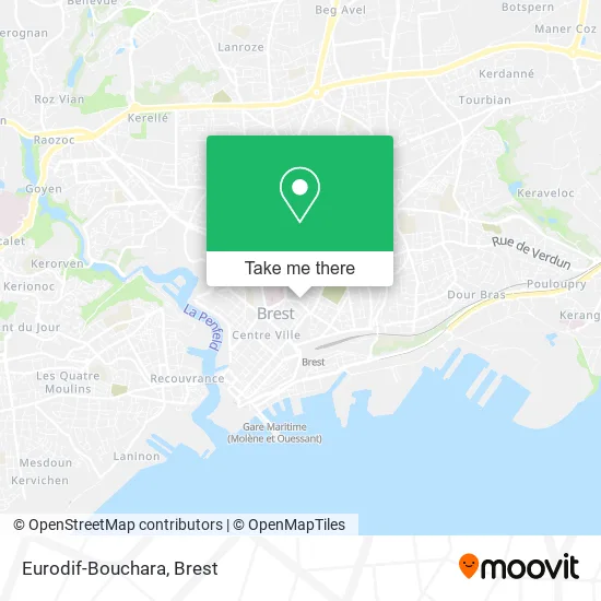 Eurodif-Bouchara map