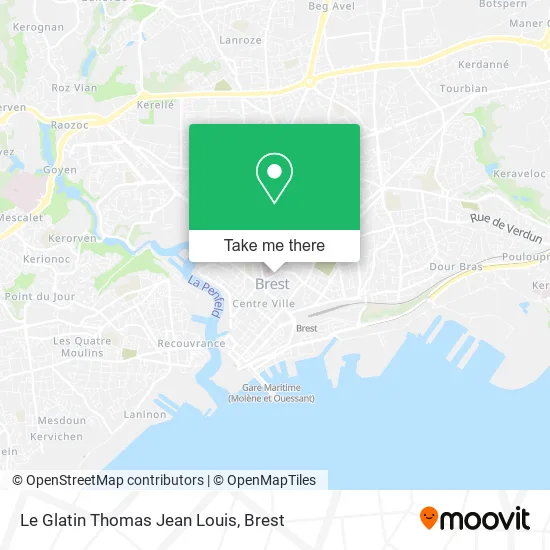 Le Glatin Thomas Jean Louis map