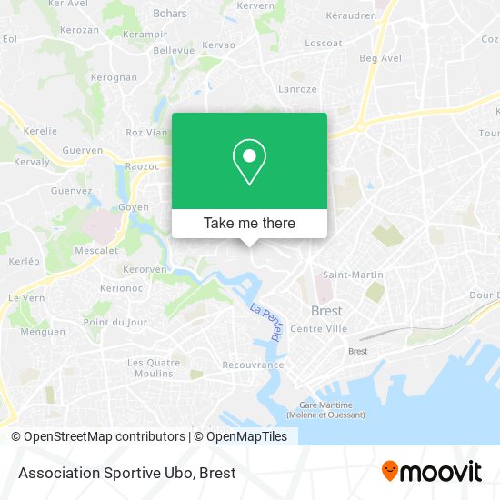 Association Sportive Ubo map