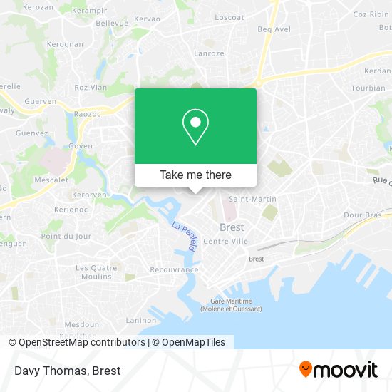 Davy Thomas map