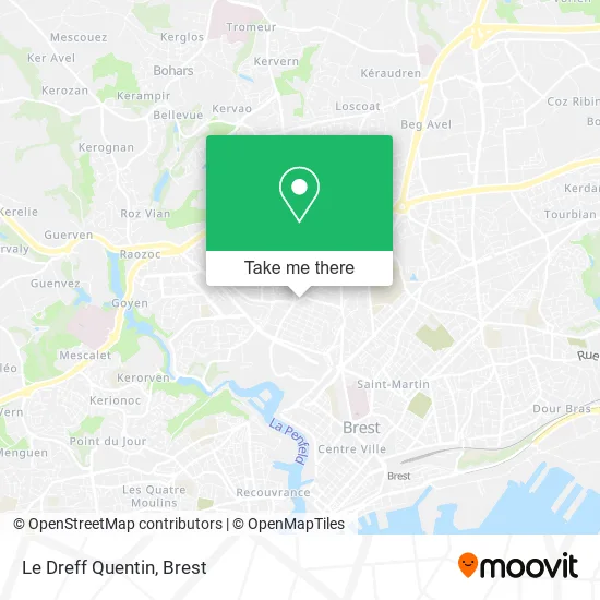 Le Dreff Quentin map