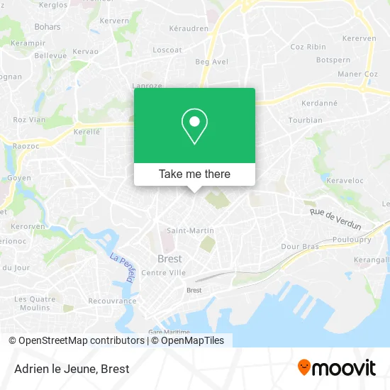 Adrien le Jeune map