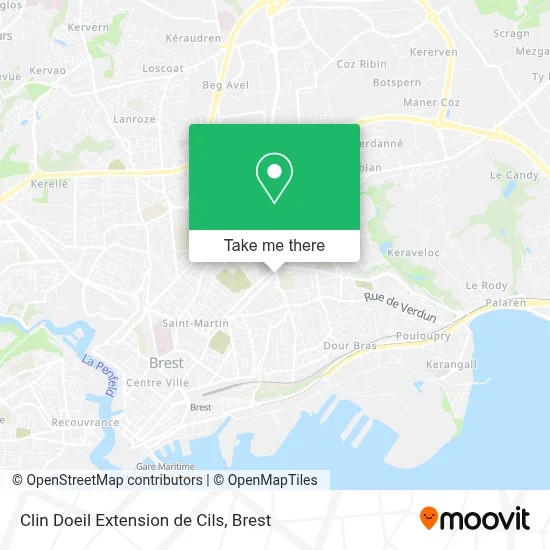 Clin Doeil Extension de Cils map