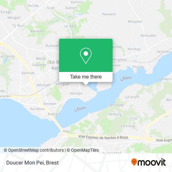 Doucer Mon Pei map