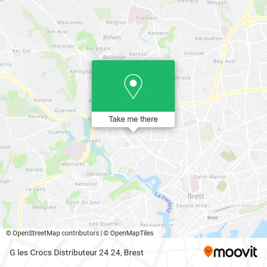 G les Crocs Distributeur 24 24 map