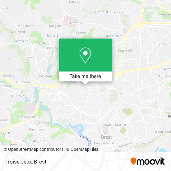 Iroise Jeux map