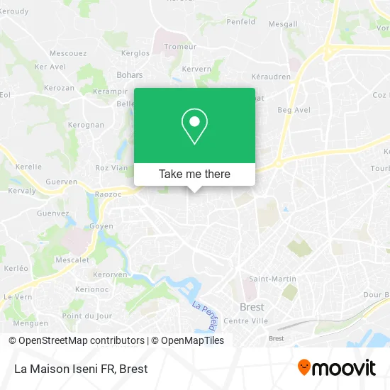 La Maison Iseni FR map