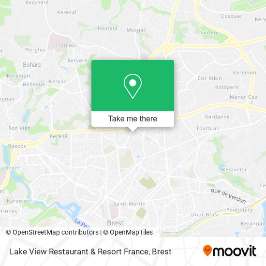 Lake View Restaurant & Resort France map