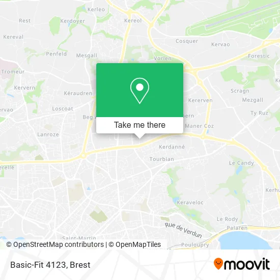 Basic-Fit 4123 map