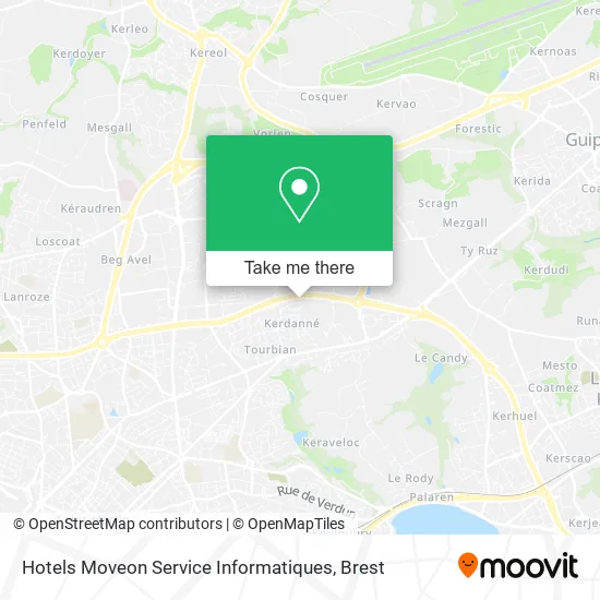 Hotels Moveon Service Informatiques map