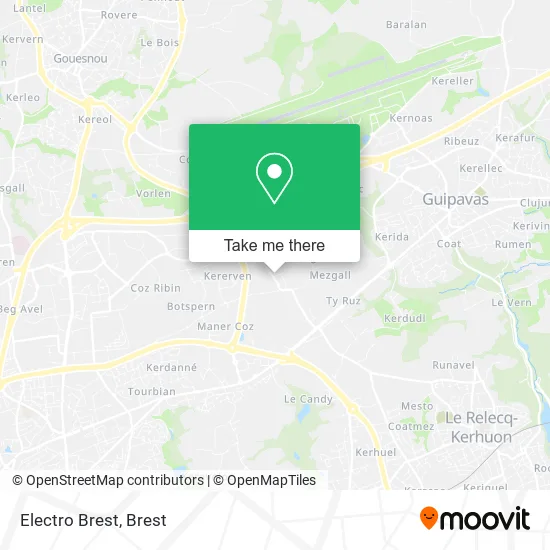 Electro Brest map