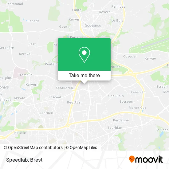 Speedlab map