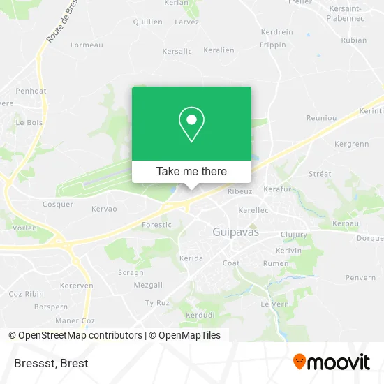Bressst map