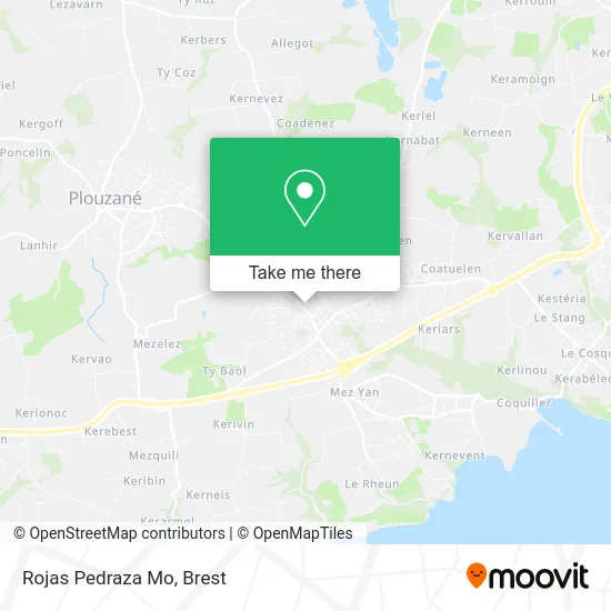 Rojas Pedraza Mo map