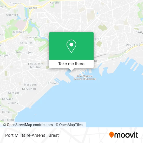 Port Militaire-Arsenal map