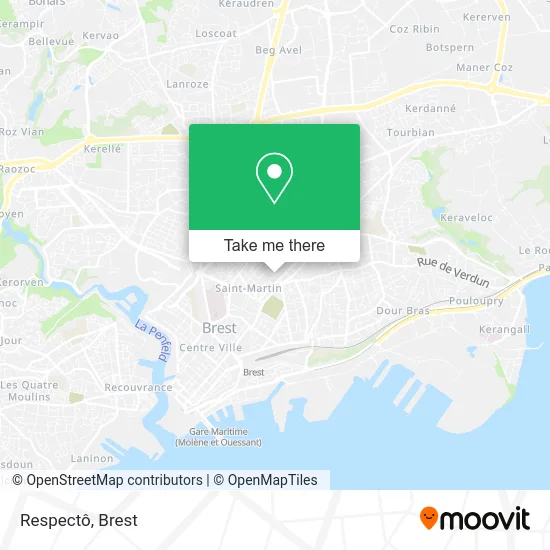 Respectô map