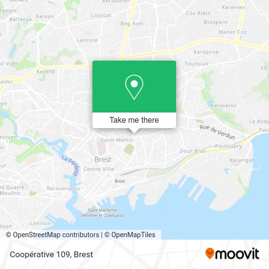 Coopérative 109 map