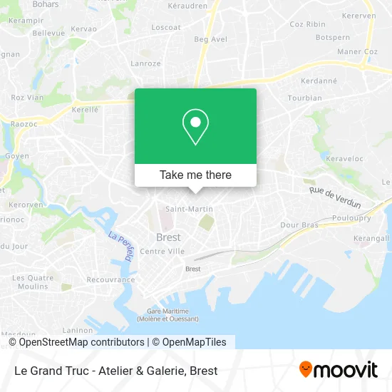 Le Grand Truc - Atelier & Galerie map