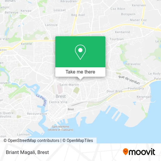 Briant Magali map