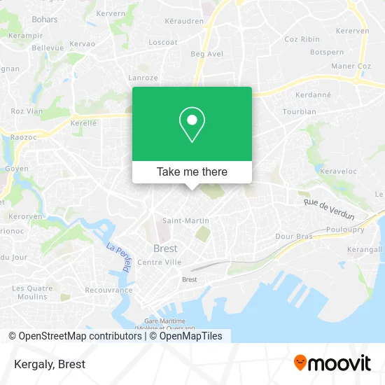 Kergaly map