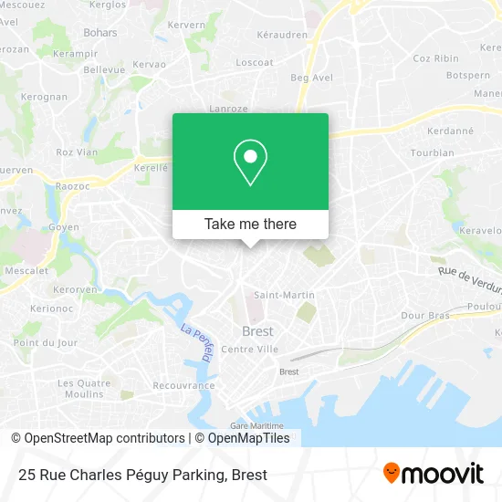 25 Rue Charles Péguy Parking map