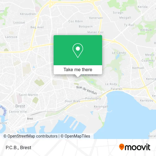 P.C.B. map