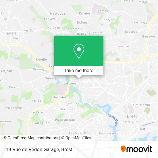 19 Rue de Redon Garage map