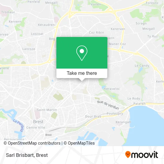 Sarl Brisbart map