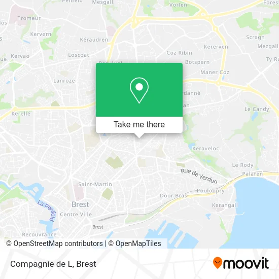 Compagnie de L map