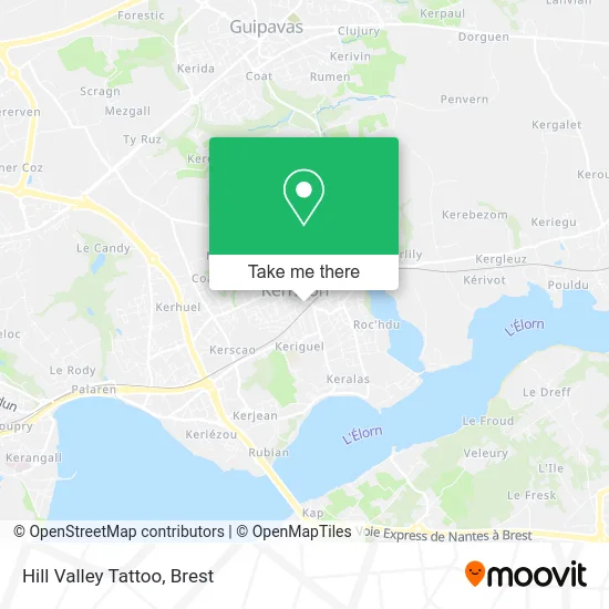 Hill Valley Tattoo map