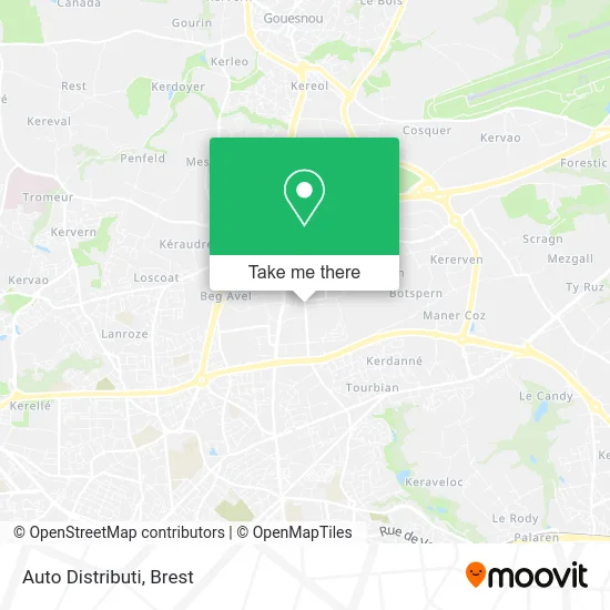 Auto Distributi map