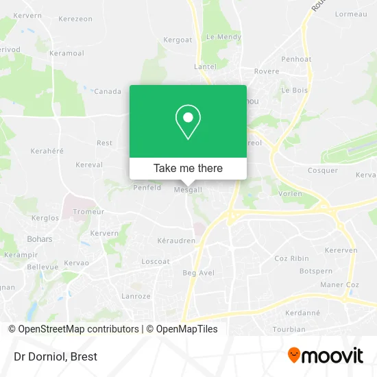 Dr Dorniol map