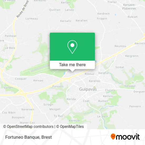 Fortuneo Banque map