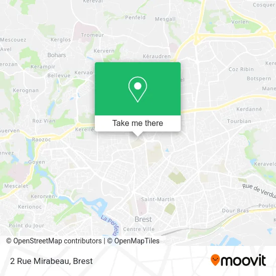 2 Rue Mirabeau map