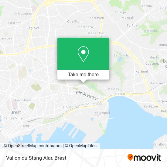 Vallon du Stang Alar map