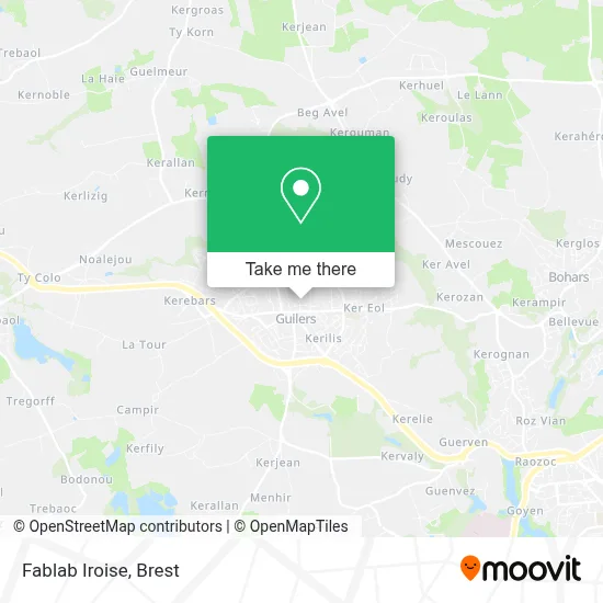 Fablab Iroise map