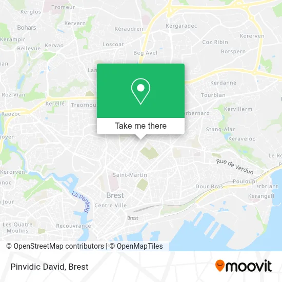 Pinvidic David map