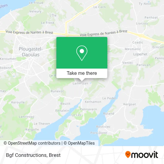Bgf Constructions map