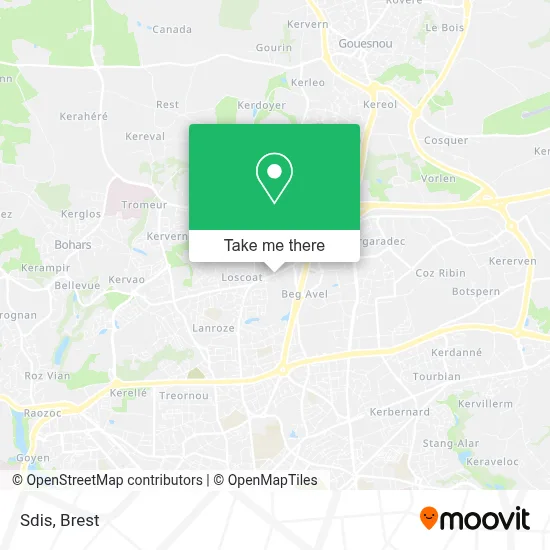 Sdis map