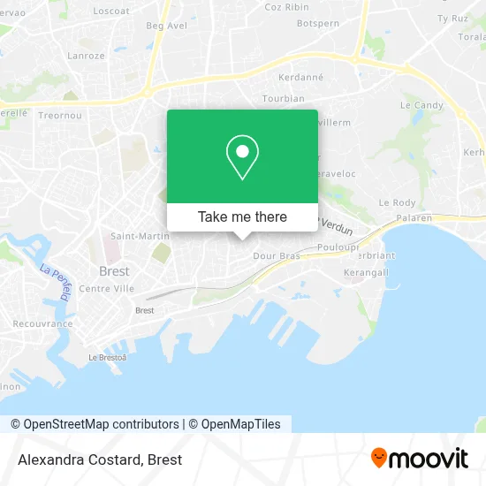 Alexandra Costard map