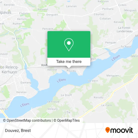 Douvez map